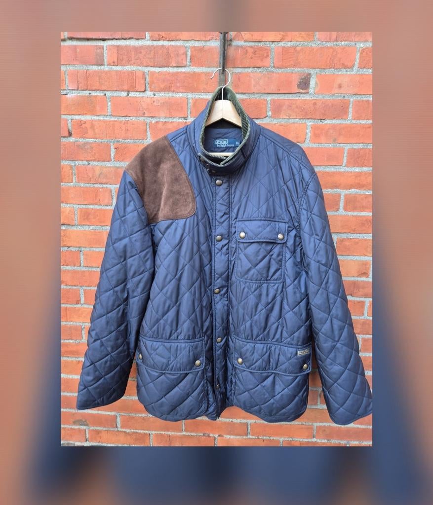 Polo Ralph Lauren Men's kempton Quilted shooter jacket, Ophalen of Verzenden