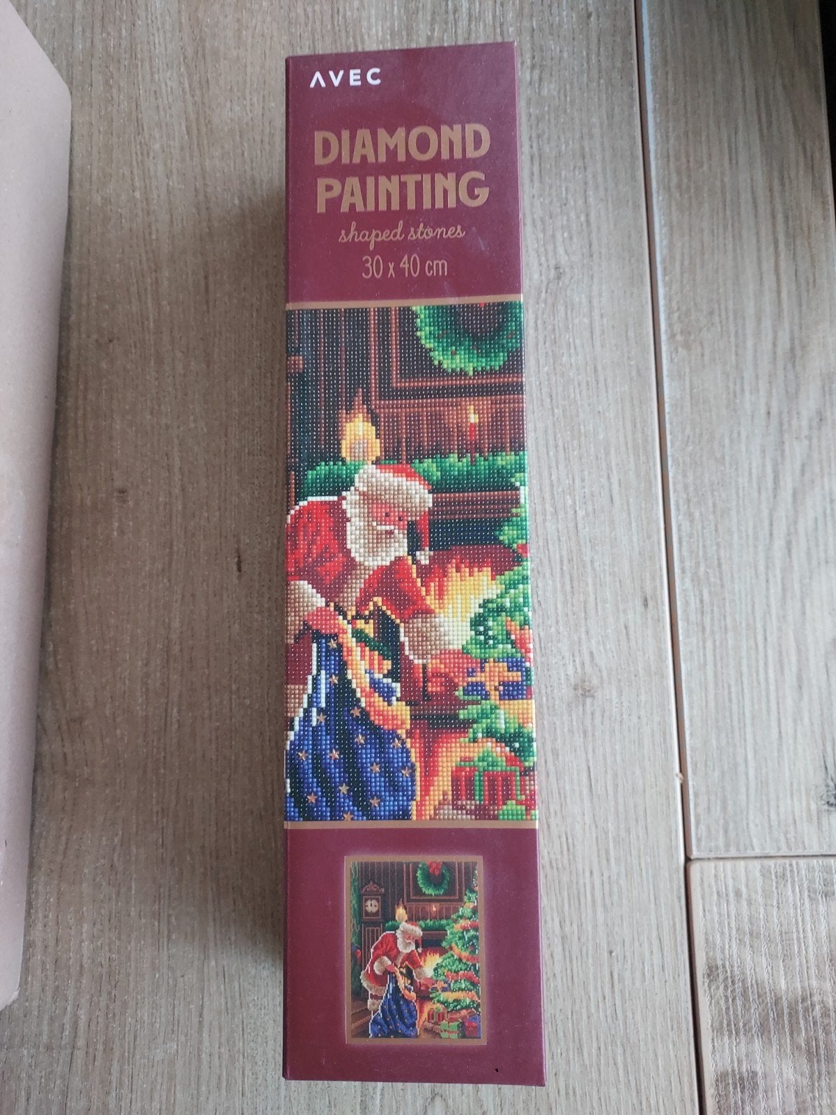 Diamond painting kerstman, Ophalen of Verzenden, Nieuw, Kerstmis, Knutselwerk