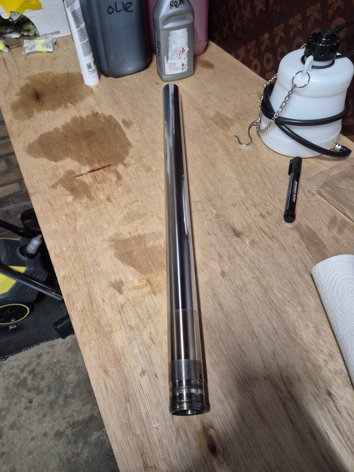 Binnenpoot van voorvork / vorkpoot Honda CB500 PC32, Motoren, Ophalen of Verzenden, Gebruikt