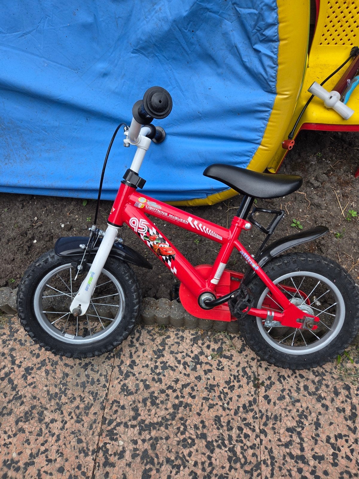 Kleine fiets cars 12 inch, Ophalen, Minder dan 16 inch