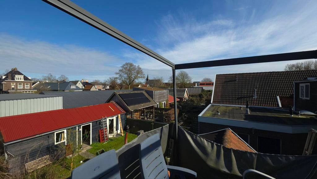 Harmonicadoek-pergola / Terrasoverkapping, Tuin en Terras, Ophalen, Gebruikt