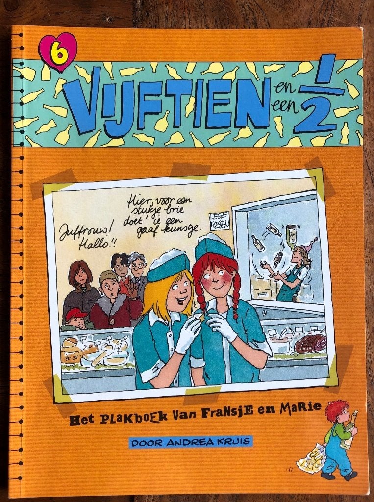 Stripboeken van Vijftien en een half - Andrea Kruis, Meerdere stripboeken, Ophalen of Verzenden, Zo goed als nieuw, Andrea Kruis