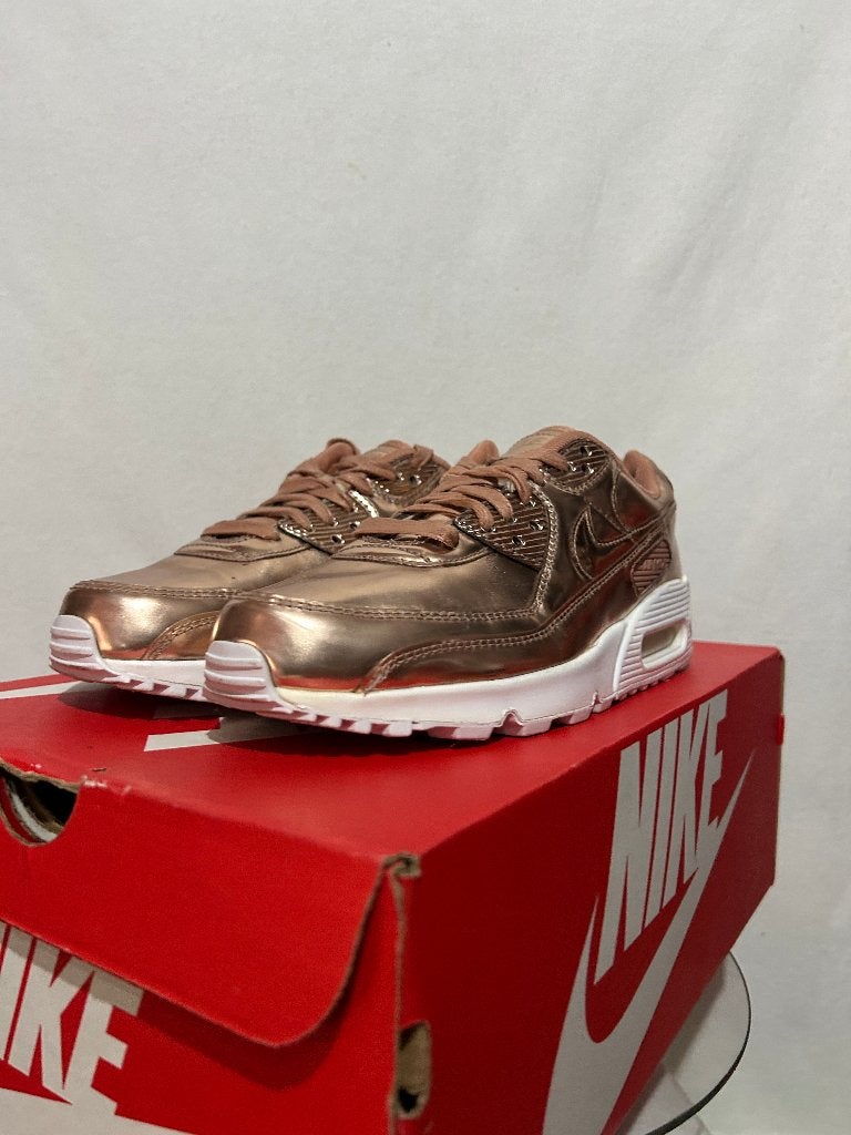 ALS NIEUW! Maat 42 - Nike Air Max 90 Metallic Rose Gold, Verzenden, Nike, Nike, Nike