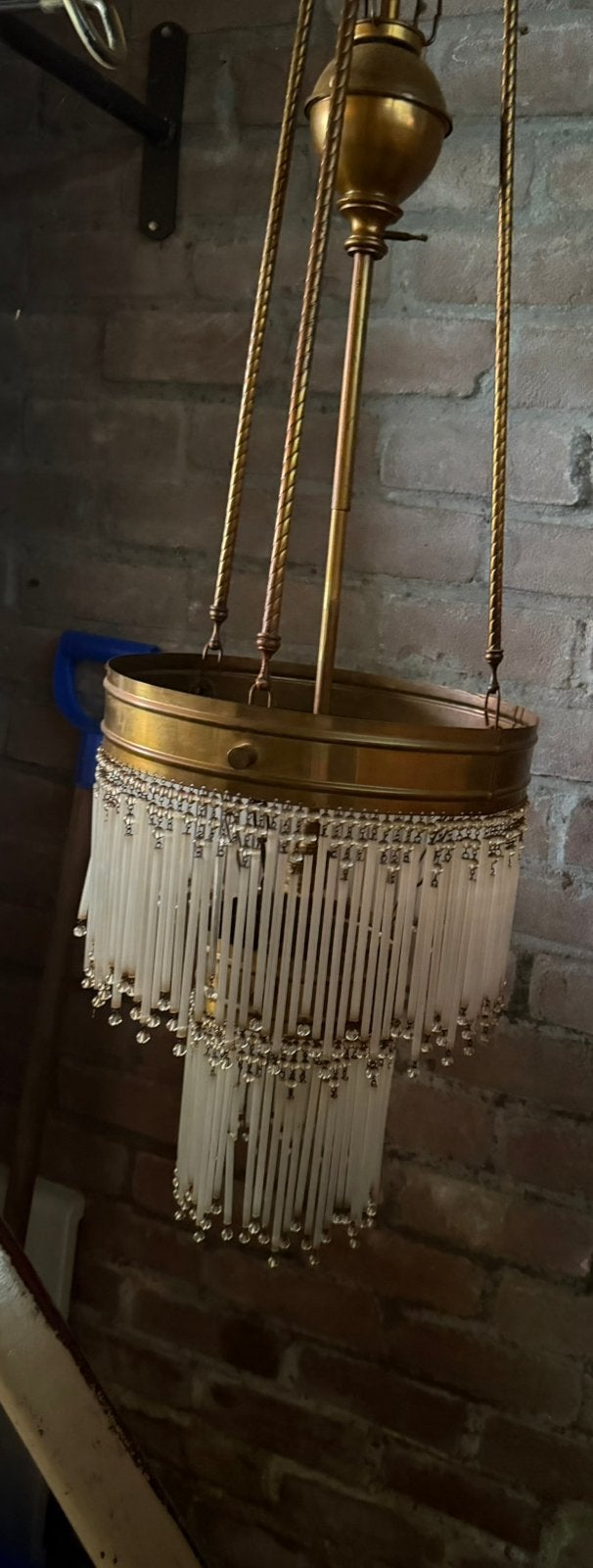 Antieke lamp, Antiek en Kunst, Ophalen of Verzenden