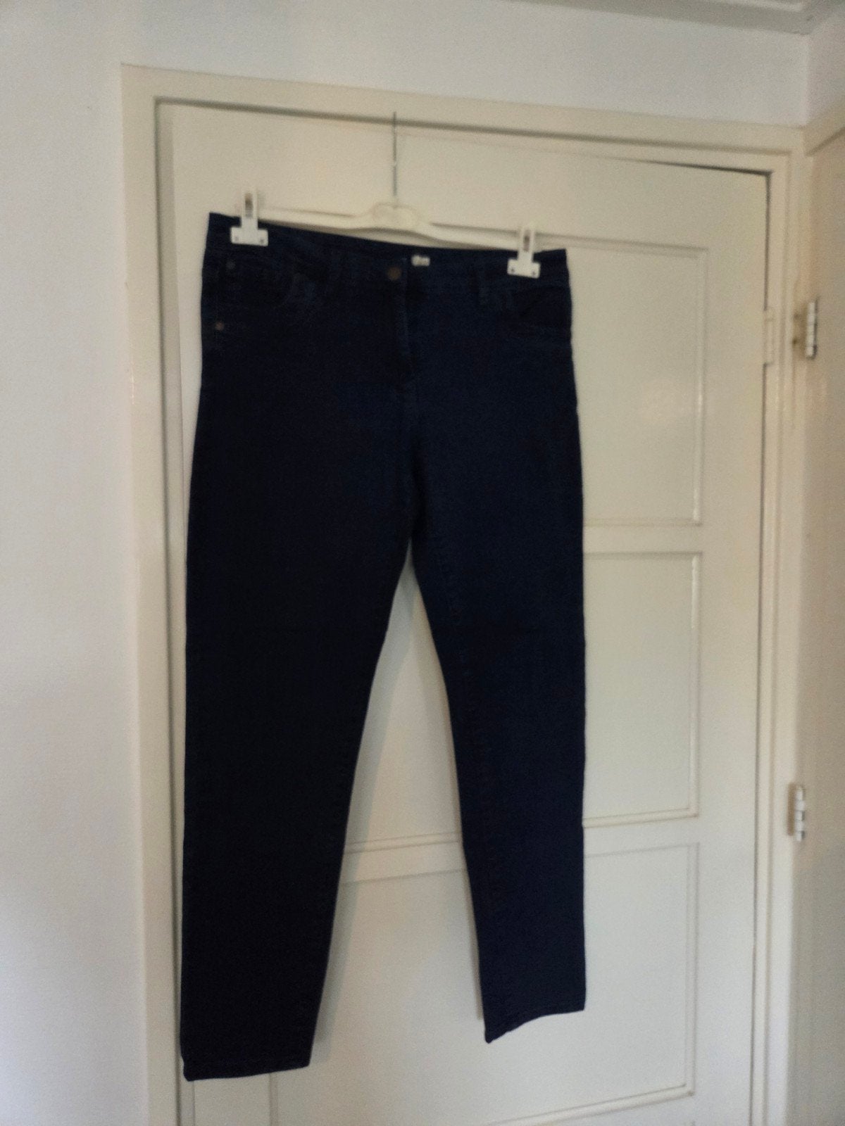 Donkerblauwe spijkerbroek Gafair Jeans  mt 44, Adele Blue, Zo goed als nieuw, W33 - W36 (confectie 42/44), Verzenden