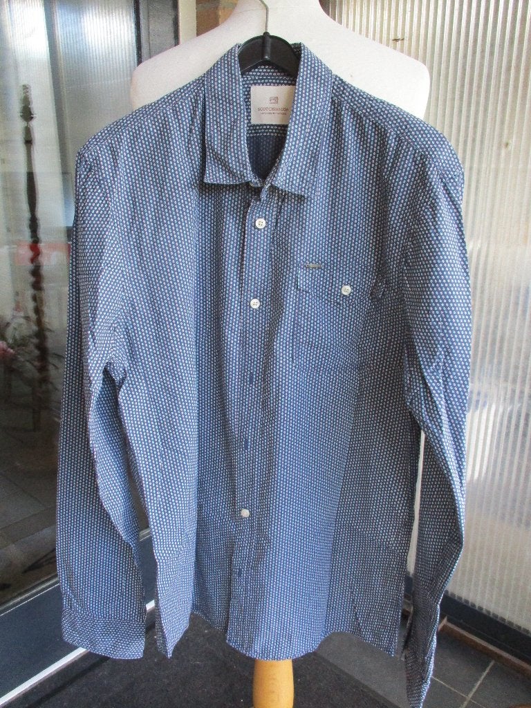 Scotch & Soda, size L, Overige kleuren, Verzenden, Zo goed als nieuw, Halswijdte 41/42 (L)