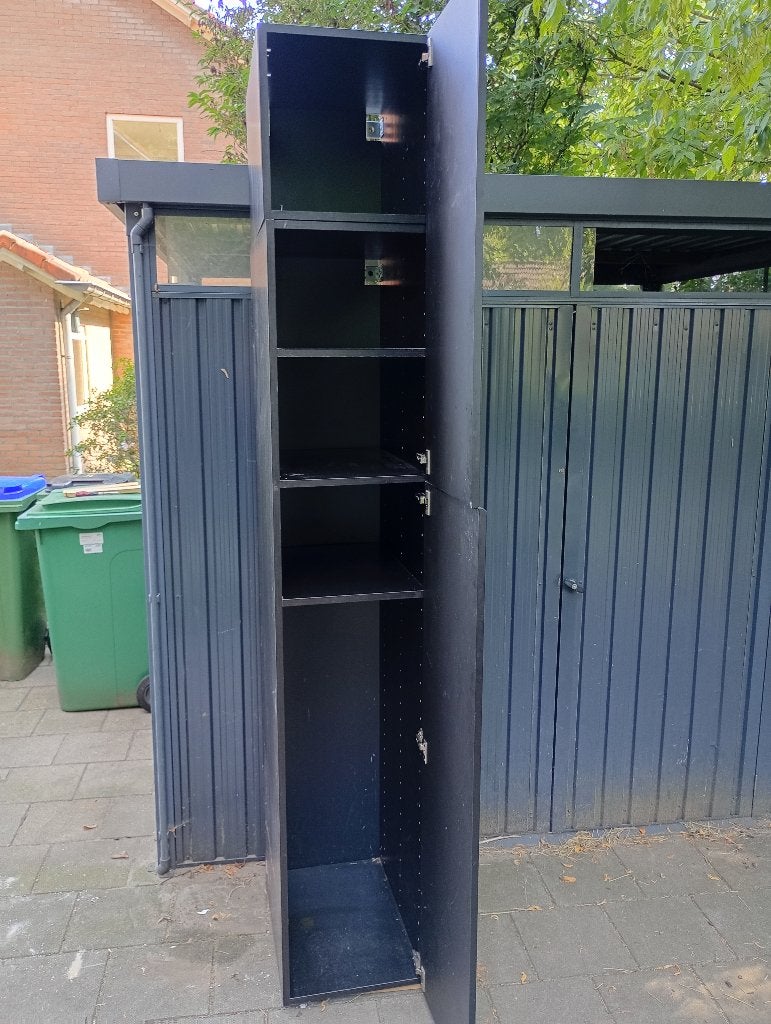 Method hoge zwarte kast 240*40*60cm, Ophalen, 200 cm of meer, Minder dan 150 cm, 50 tot 75 cm
