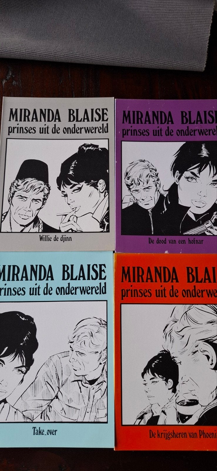 4 x Miranda Blaise, Peter o Donnel, Ophalen of Verzenden, Zo goed als nieuw, Meerdere stripboeken