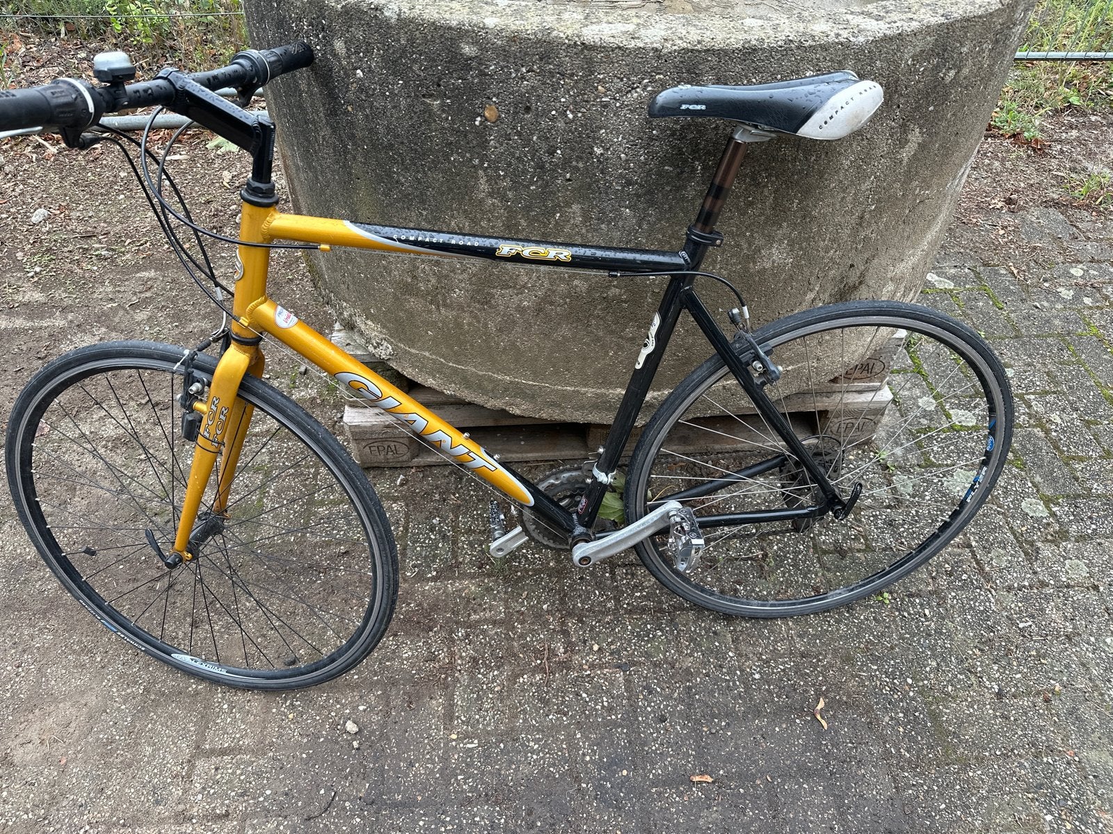 Zeer nette Giant herenfiets - Framemaat 58 cm, Ophalen, Gebruikt, Velgrem, Giant