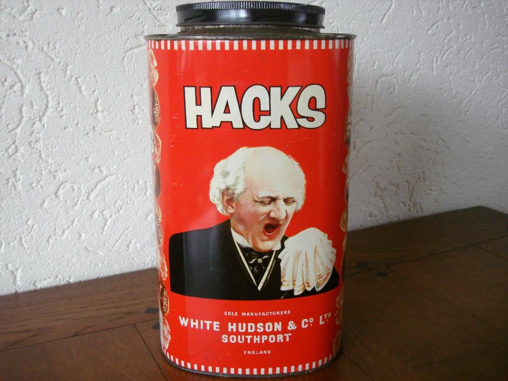 Blik van Hacks Pastilles, Ophalen of Verzenden, Gebruikt, Overige, Overige merken