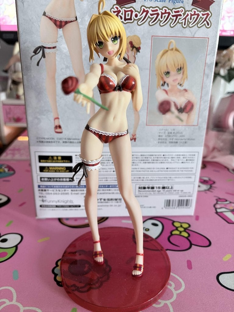 Fate/Extella - Anime - Nero Claudius - 1/8 - Rose Vacances, Ophalen of Verzenden, Zo goed als nieuw