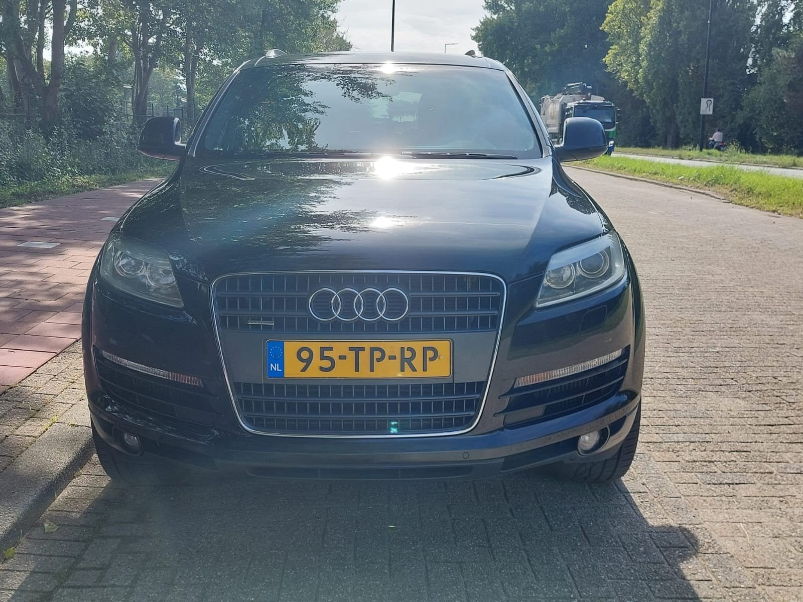 Audi Q7 3.0 TDI Quattro Tiptronic 6/7ST 2007 Zwart, Auto's, Automaat, 232 pk, 2270 kg, Zwart