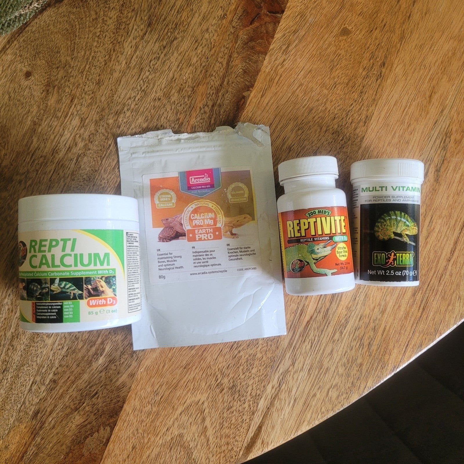 Reptiel calcium en multivitamine, Dieren en Toebehoren, Ophalen of Verzenden, Overige typen