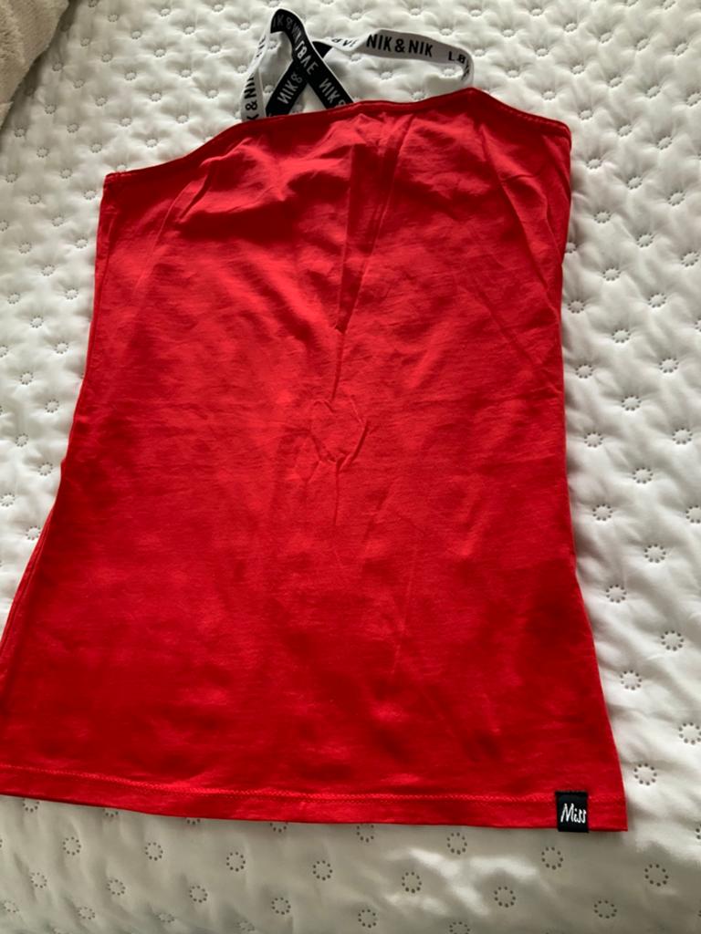 Topje van NIK NIK mt 14 heel klein prijsje, Kinderen en Baby's, Kinderkleding | Maat 164, Ophalen of Verzenden, Gebruikt, Meisje