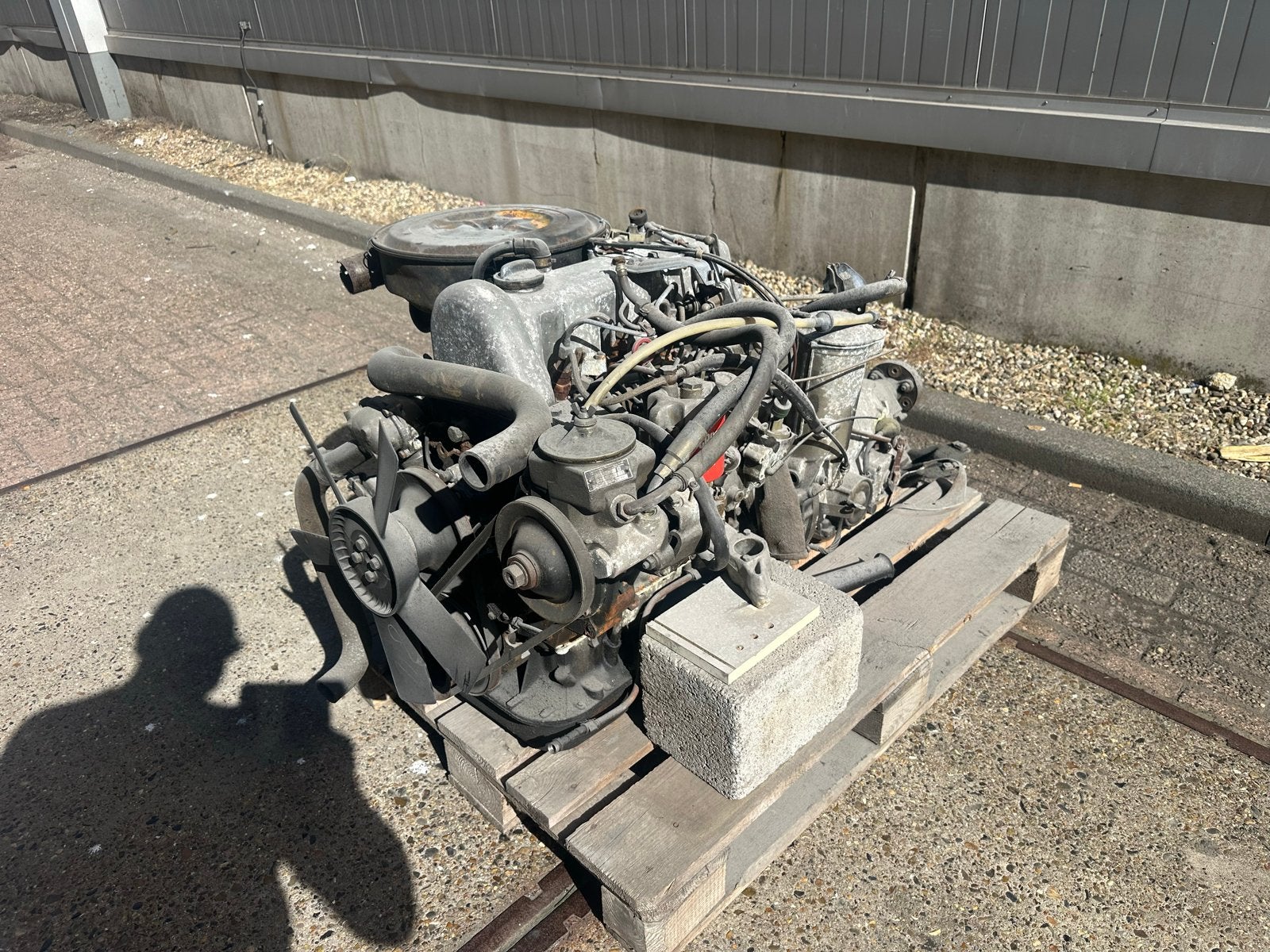 Mercedes-Benz OM616 Motor met Versn.bak 240d Aut/ 200d, Ophalen, Gebruikt, Mercedes-Benz