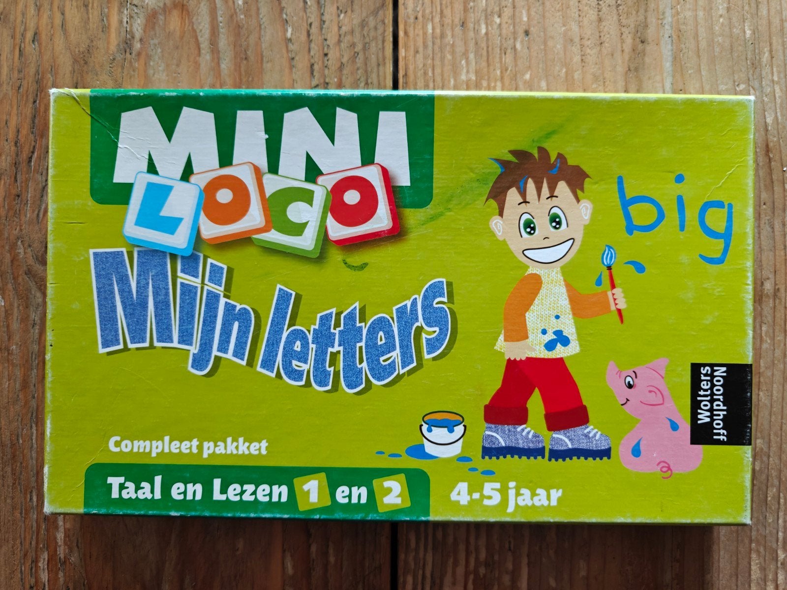 Mini Loco.   Mijn letters., Kinderen en Baby's, Speelgoed | Educatief en Creatief, Wolters Noordhoff., Wolters Noordhoff., Ophalen of Verzenden