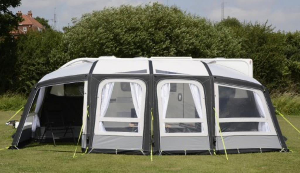 Kampa Frontier AIR Pro 300 caravanvoortent, Ophalen