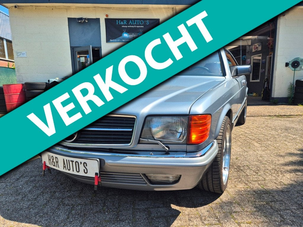 Mercedes-Benz 380 SEC IN ORIGINELE PERFECTE STAAT, Auto's, Mercedes-Benz, Automaat, Achterwielaandrijving, Gebruikt, 1520 kg