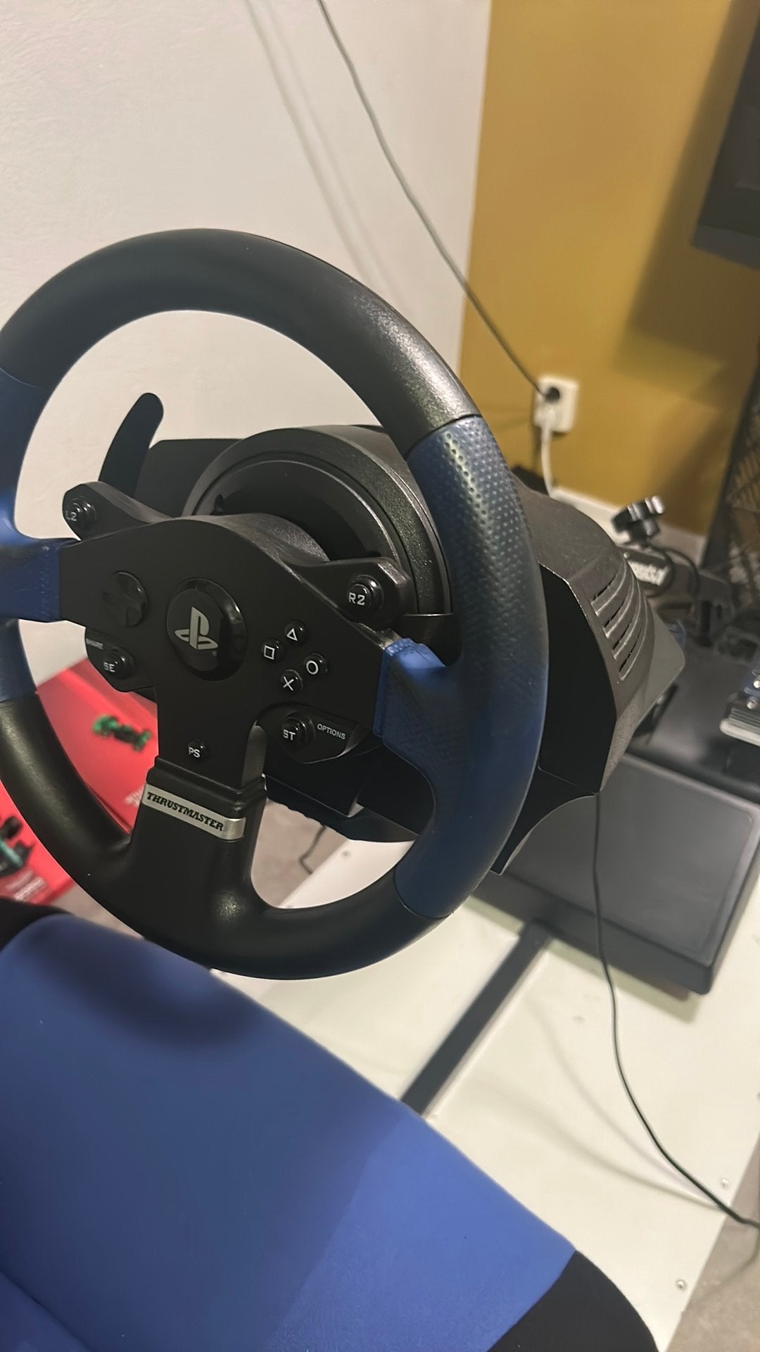Playstation x thrustmaster stuur, Ophalen of Verzenden, Zo goed als nieuw