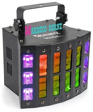 LED licht effect, Magic1 Derby LED effect met stroboscoop, Geluidgestuurd, Nieuw, Info@marbeco.nl, BeamZ