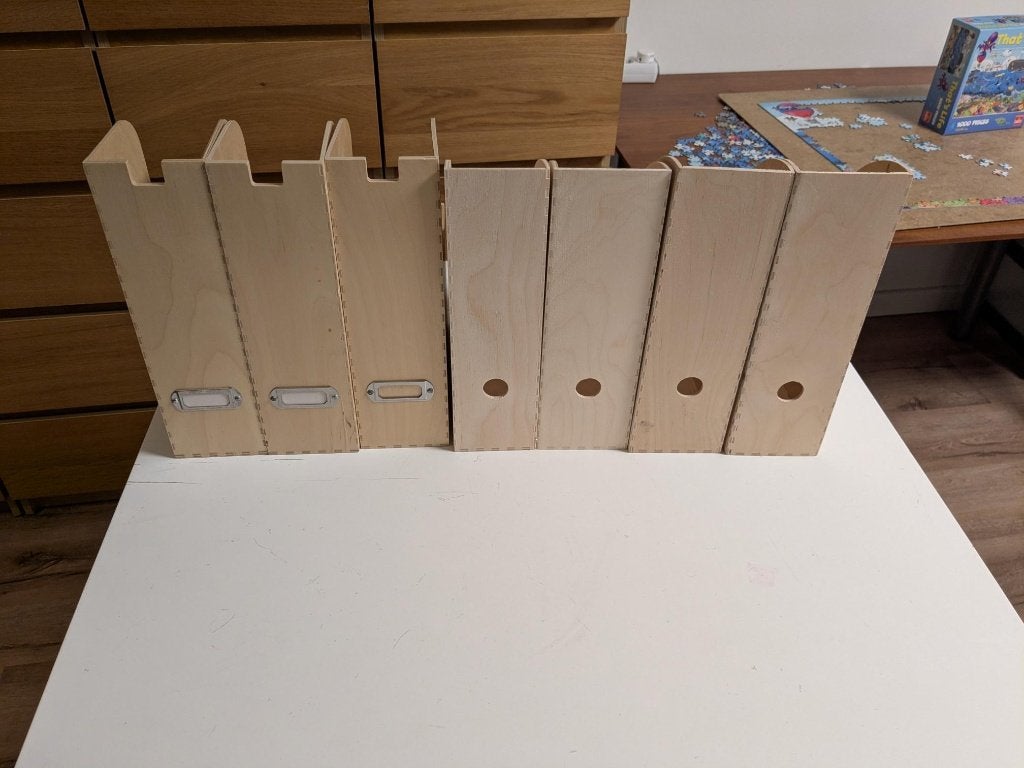 7 Lectuurbakken IKEA, Postmodern, Lectuurbak, Ophalen of Verzenden, Zo goed als nieuw