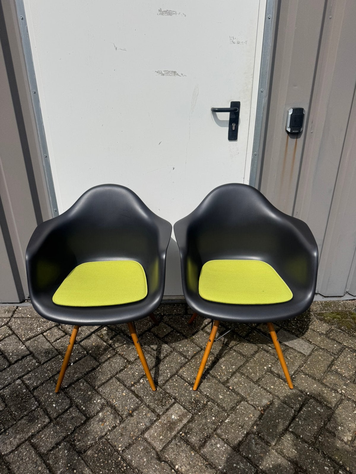 Erg nette Originele Vitra Daw stoelen!, Ophalen, Zo goed als nieuw, Zwart, Kunststof
