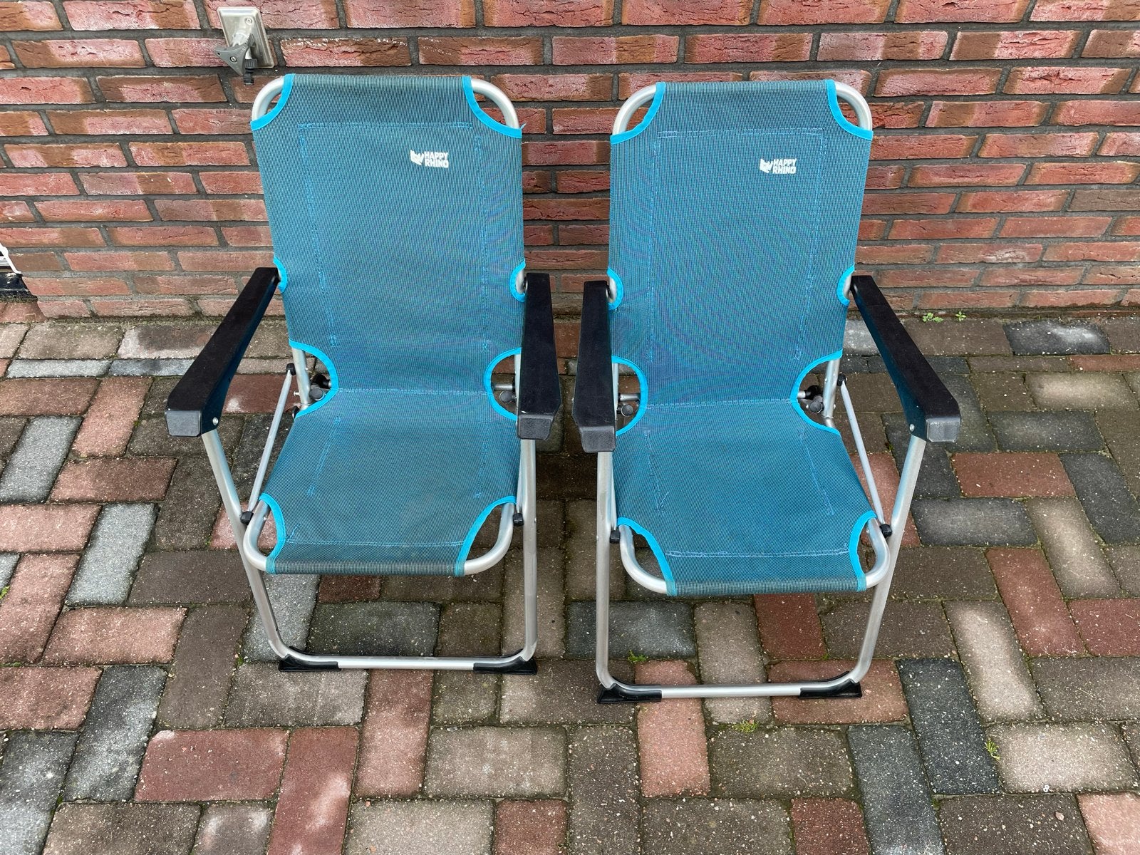 2x Kinder Campingstoelen - Blauw, Ophalen, Gebruikt, Campingstoel
