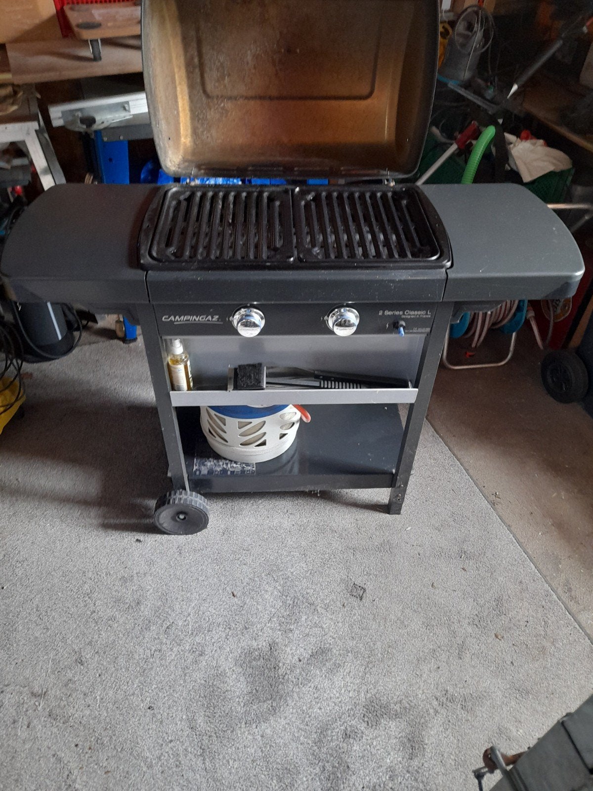 gas bbq, Ophalen, Gebruikt, Campingaz