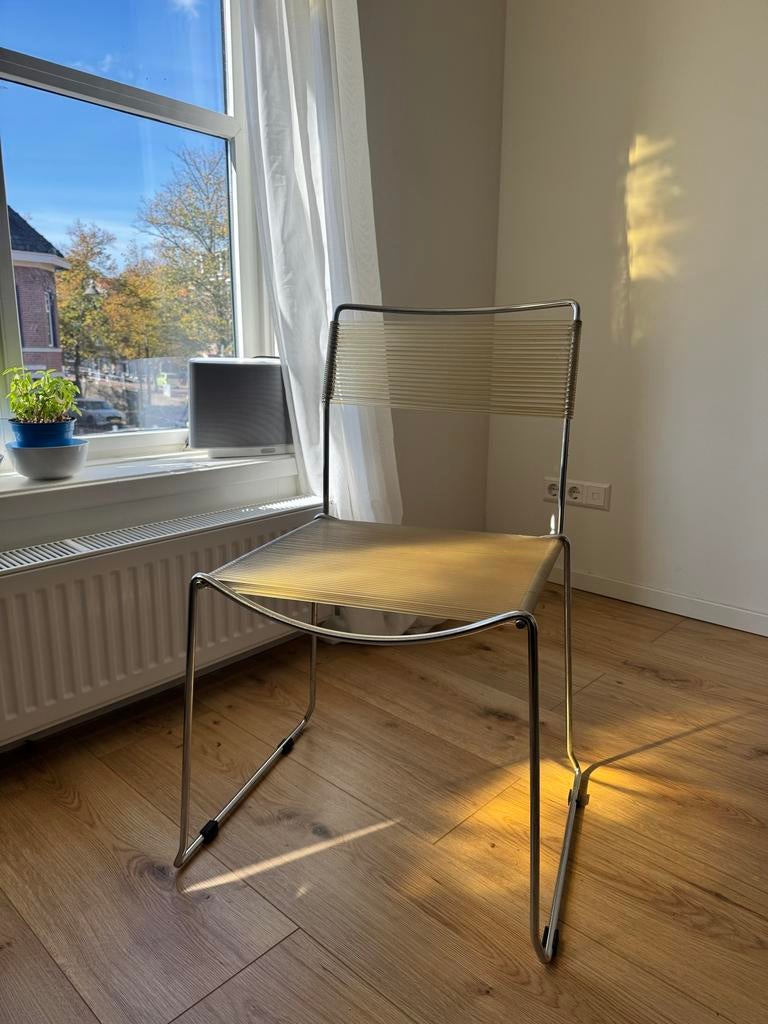 Alias “Spaghetti” designstoelen Giandomenico Belotti, Huis en Inrichting, Ophalen, Gebruikt, Overige kleuren, Vier