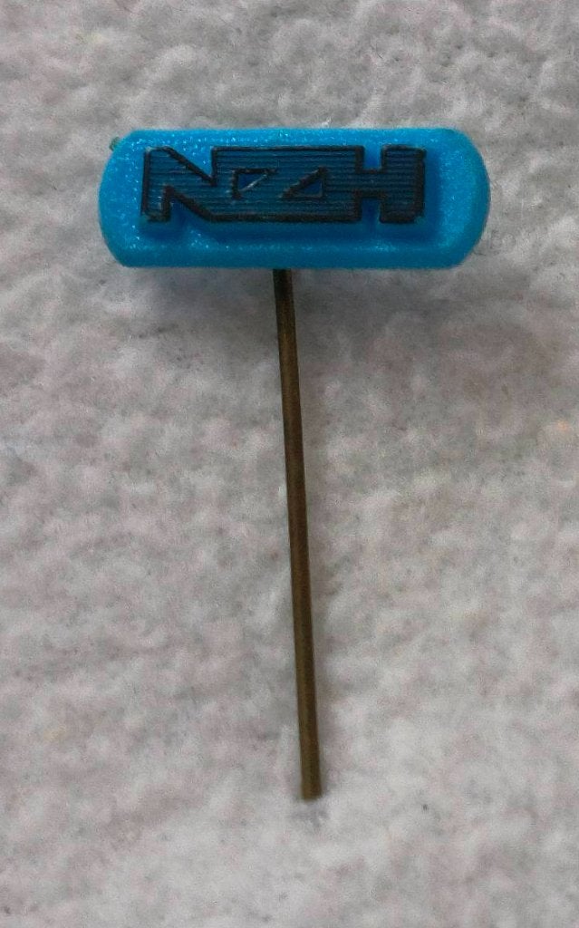 Speldje NZH, Ophalen of Verzenden, Zo goed als nieuw, Transport, Speldje of Pin