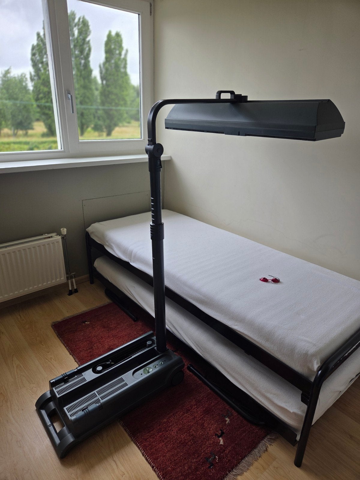 Philips Original Home Solaria opvouwbare thuiszonnebank, Witgoed en Apparatuur, Zonnebanken en Gezichtsbruiners, Ophalen, Gebruikt