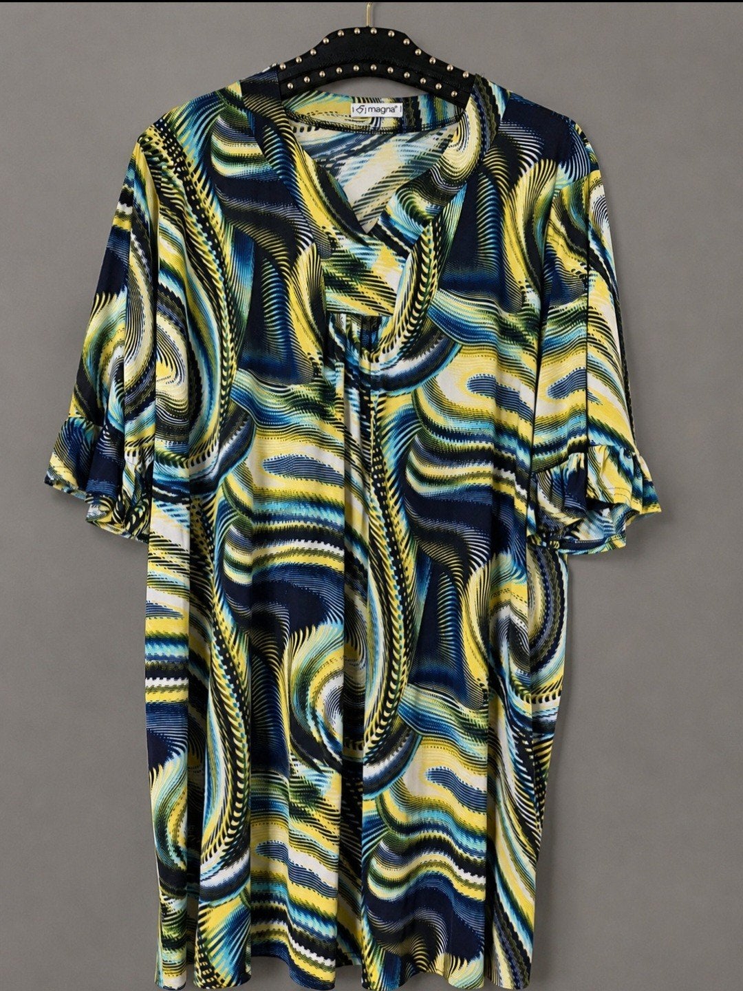 Magna zomerjurk  / tuniek  56-58, Kleding | Dames, Magna, Ophalen of Verzenden, Zo goed als nieuw, Meerkleurig
