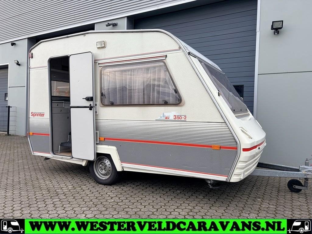 Beyerland Sprinter 350 -2 MET DOREMA MULTI NOVA !, Caravans en Kamperen, Standaardzit, Tot en met 2, Bedrijf, Fietsenrek