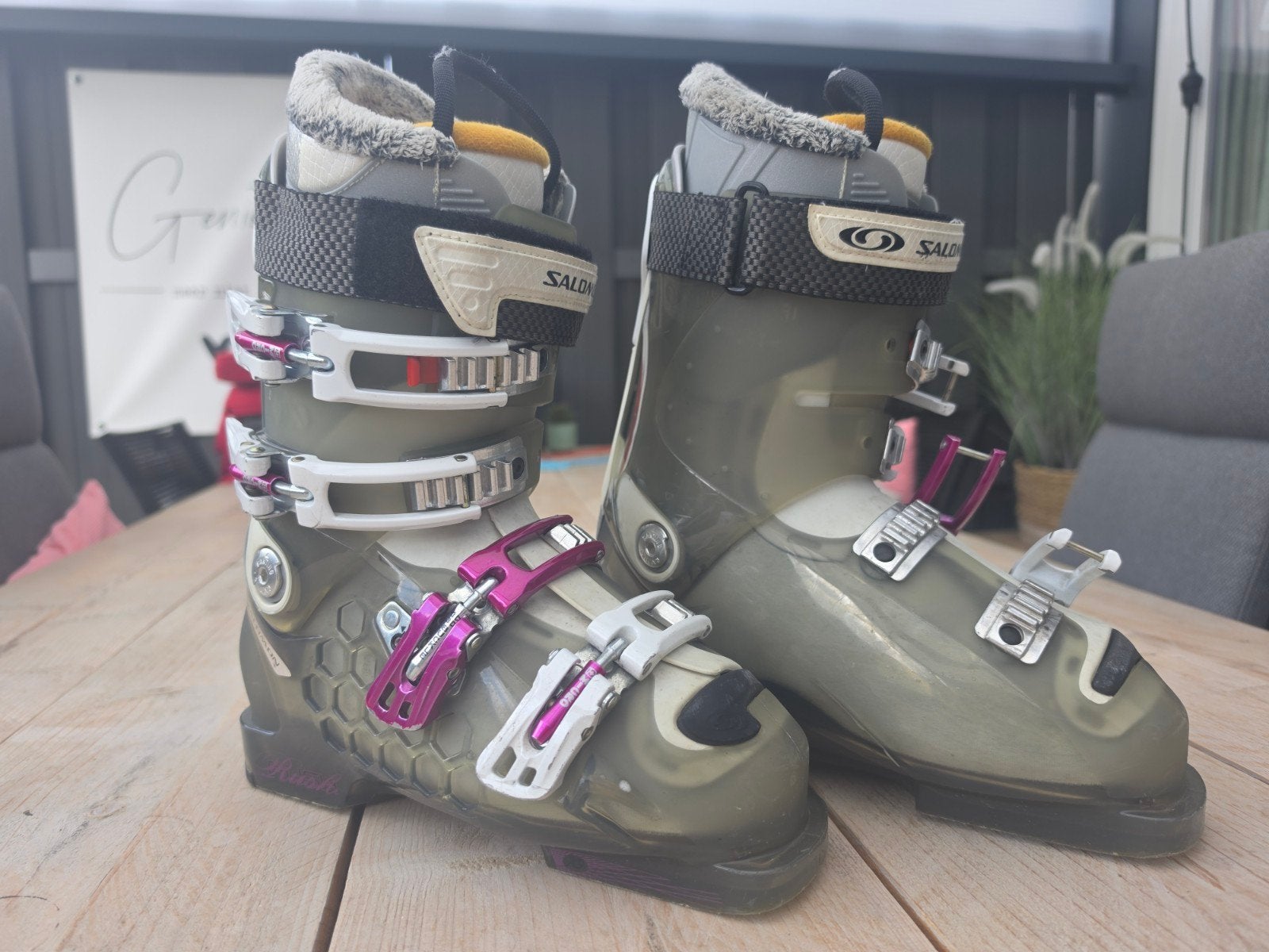 Salomon Skischoenen - Maat 38 -, Ophalen, 160 tot 180 cm, Gebruikt, Schoenen