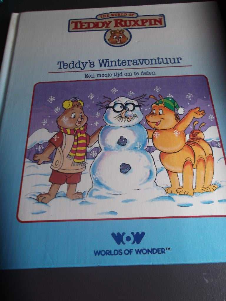 tekoop 2 boekjes van Teddy Ruxpin, Ophalen of Verzenden, Nieuw