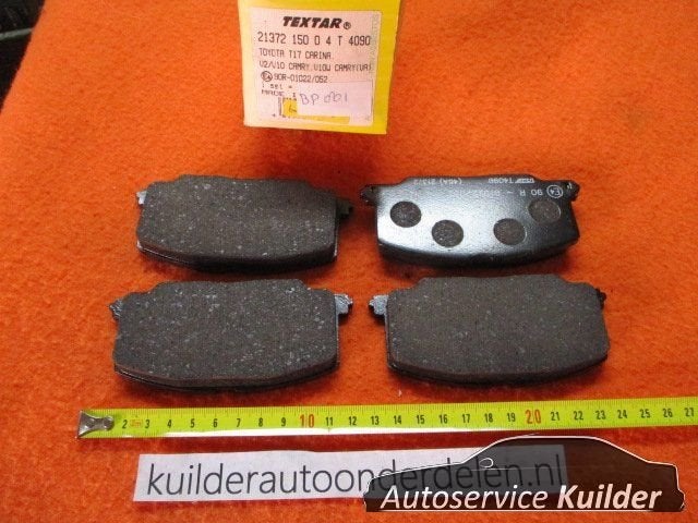 Remblokken voorzijde Toyota Camry Carina Celica BP801 Textar, -, -, Nieuw, Ophalen of Verzenden