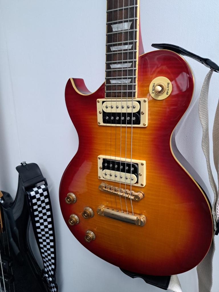 Elektrische gitaar Richwood Artist Series Les Paul model, Ophalen, Zo goed als nieuw, Solid body, Overige merken
