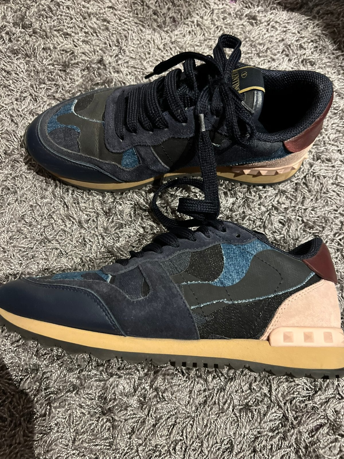 VALENTINO GARAVANI sneakers maat 37 origineel ZGAN, G, Blauw, R, G