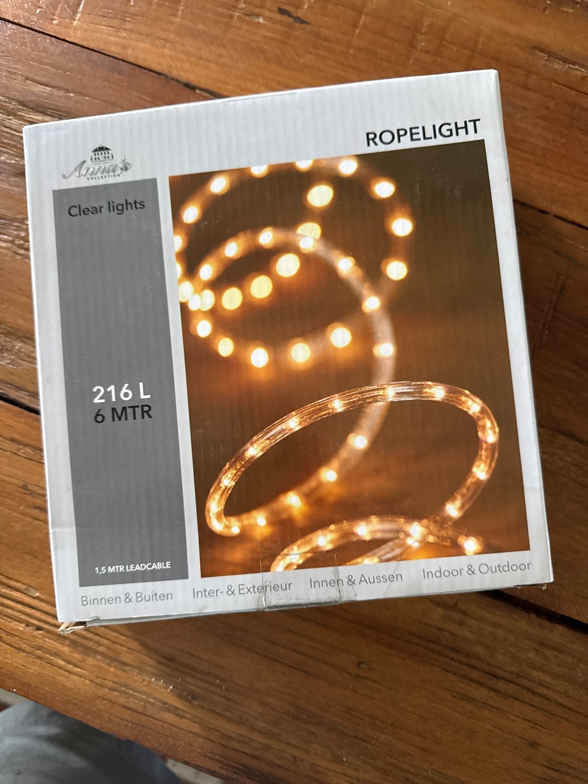 5 stuke Anna's Collection Rope Light - 6 meter, 216 LED's, Ophalen of Verzenden, Nieuw, Meerkleurig, Overige merken
