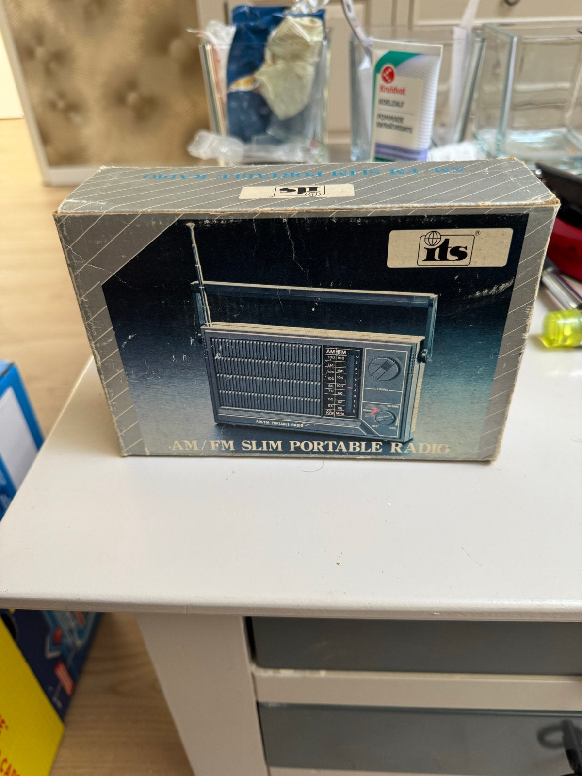 Vintage Transistor Radio AM/FM - Nieuw in Doos (NIB), Audio, Tv en Foto, Ophalen of Verzenden, Nieuw, Transistorradio