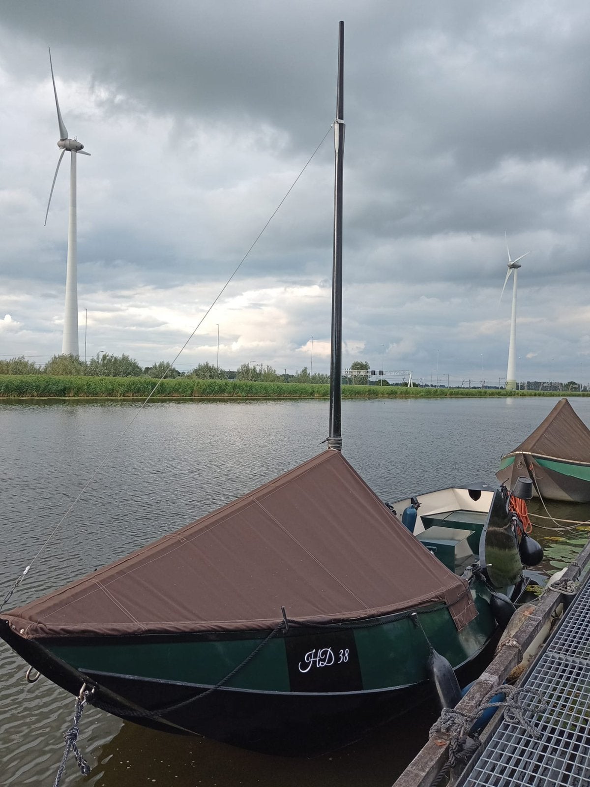 Zalmschouw 9 meter, Watersport en Boten, Ophalen of Verzenden, Zo goed als nieuw, Minder dan 15 m²