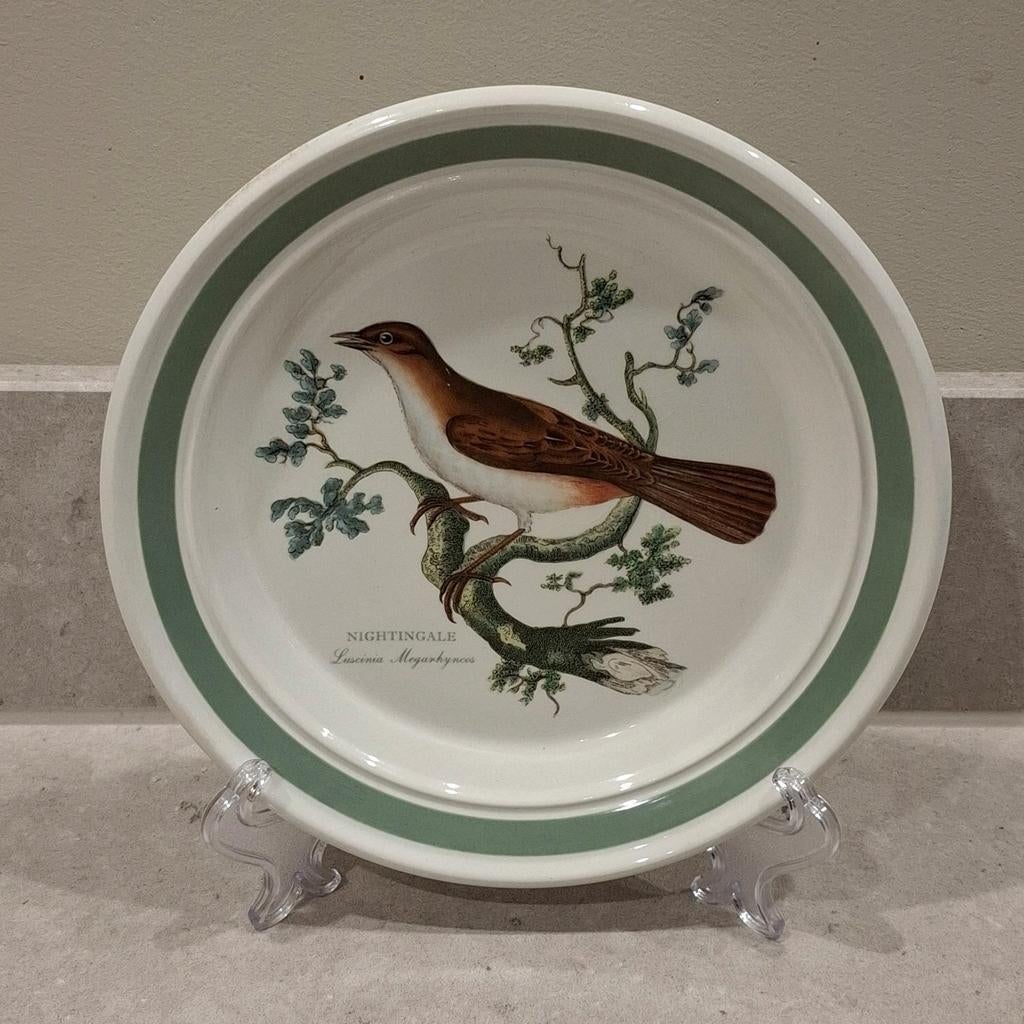 Portmeirion Birds of Britain Nightingale Bord, Ophalen of Verzenden, Gebruikt, Porselein, Bord(en)