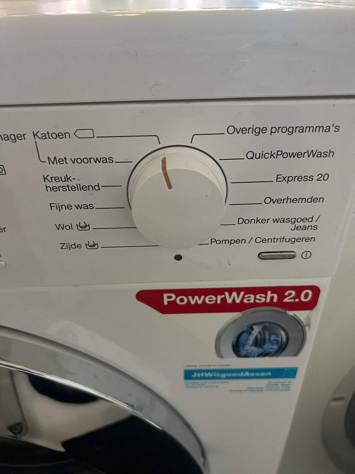 Foto 5 van Miele PowerWash 2.0 Wasmachine 1600 toeren