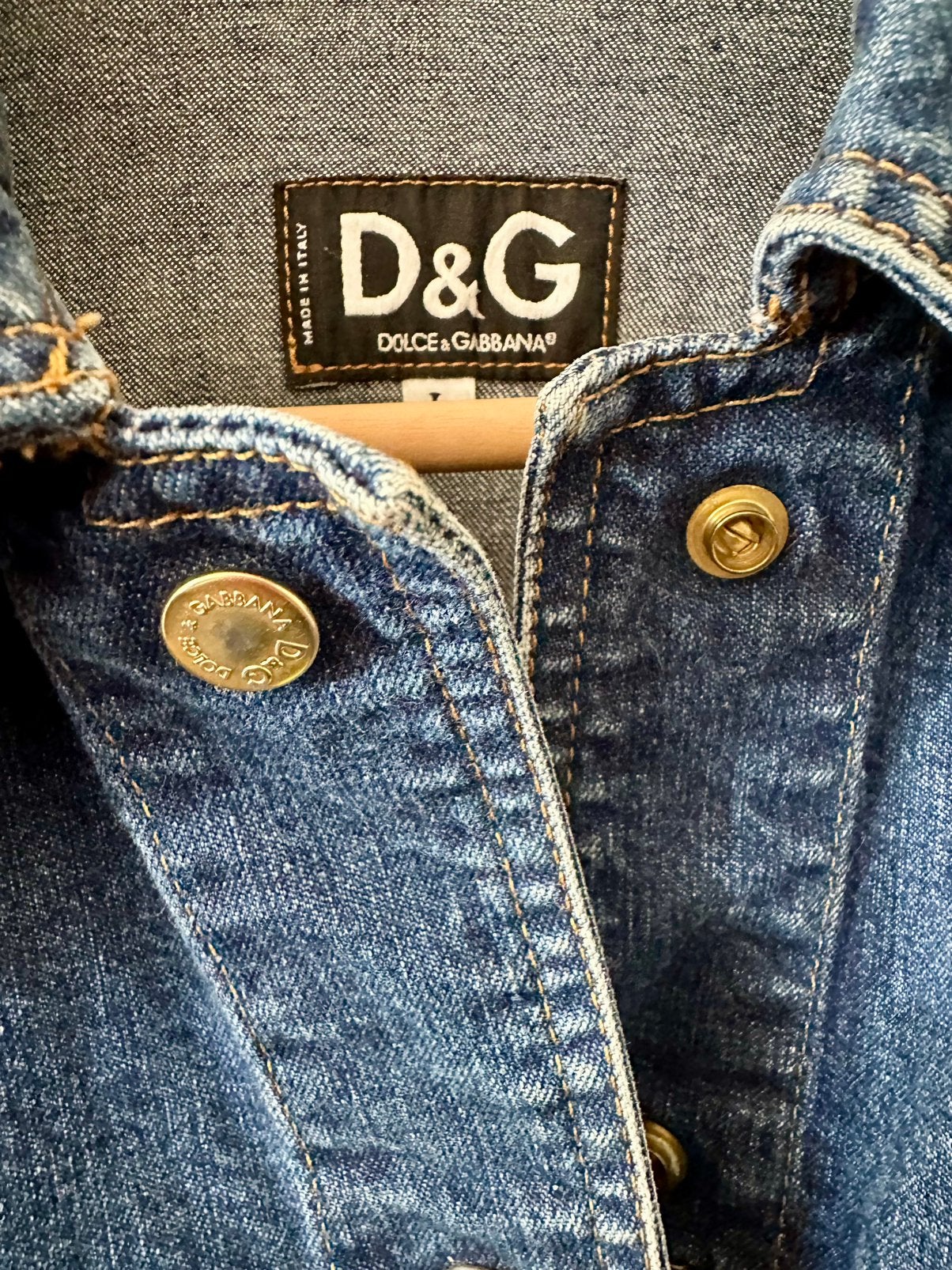 D&G jasje maat L, Dolce&Gabbana, Blauw, Maat 42/44 (L), Ophalen of Verzenden