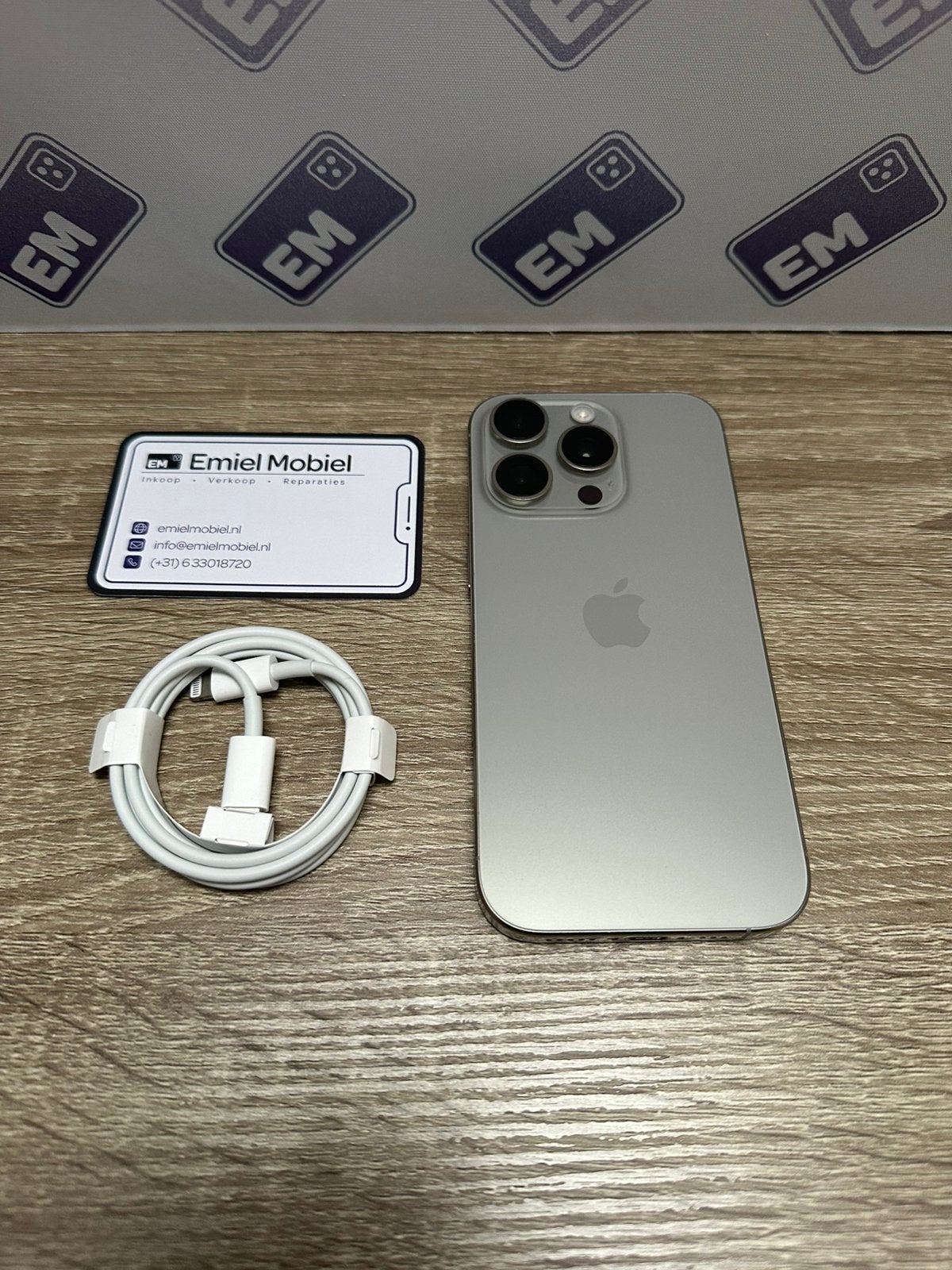 iPhone 16 Pro - 128GB / batterij 93% / garantie, IPhone 16 Pro, 128 GB, Ophalen of Verzenden, Zo goed als nieuw