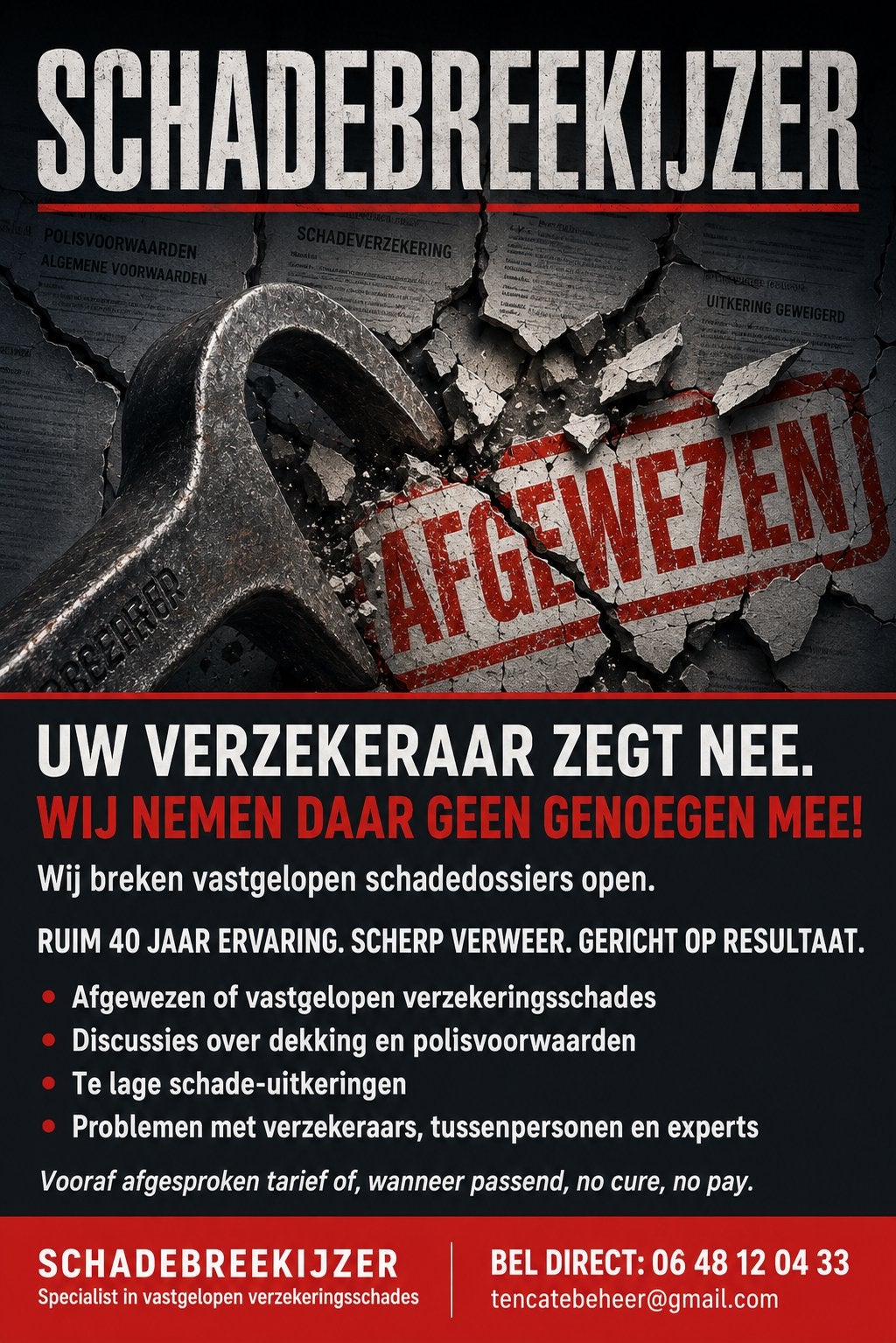 Claim je schadevergoeding!, Diensten en Vakmensen
