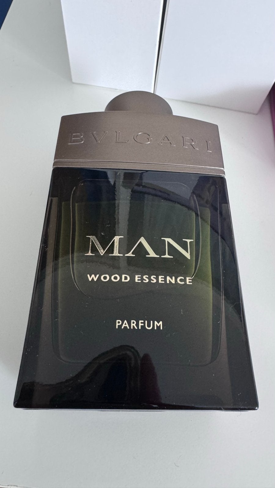 Bvlgari Man Wood Essence Parfum 100ml, Ophalen of Verzenden, Zo goed als nieuw