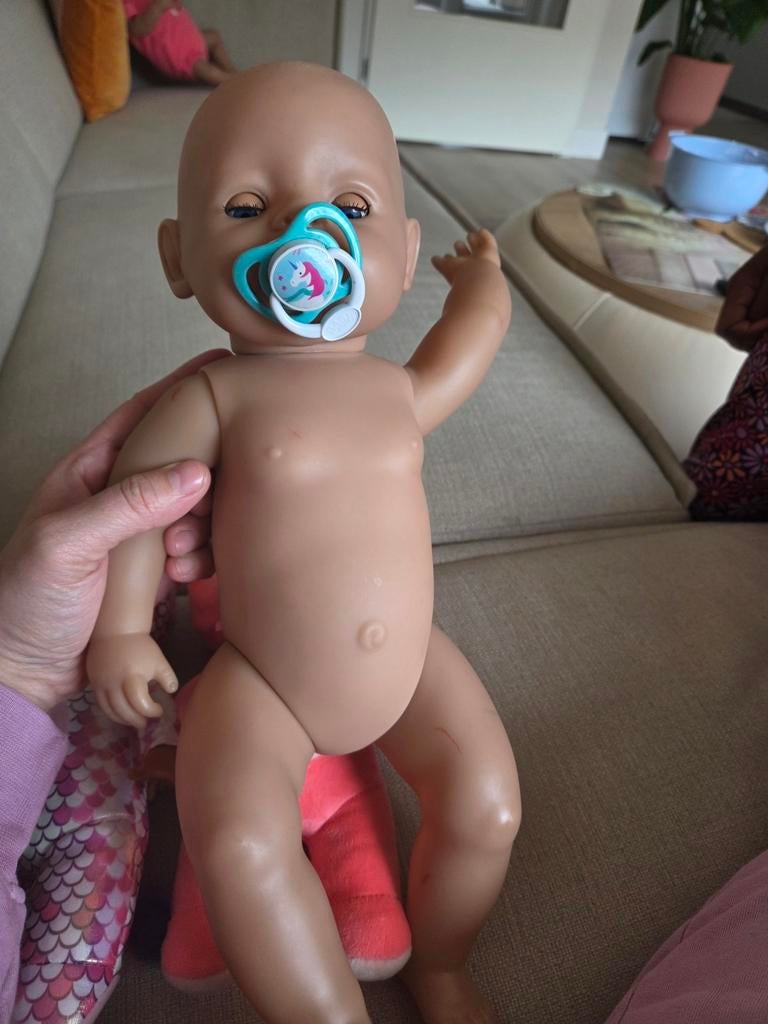 Baby Born pop met speen, Ophalen, Gebruikt, Babypop