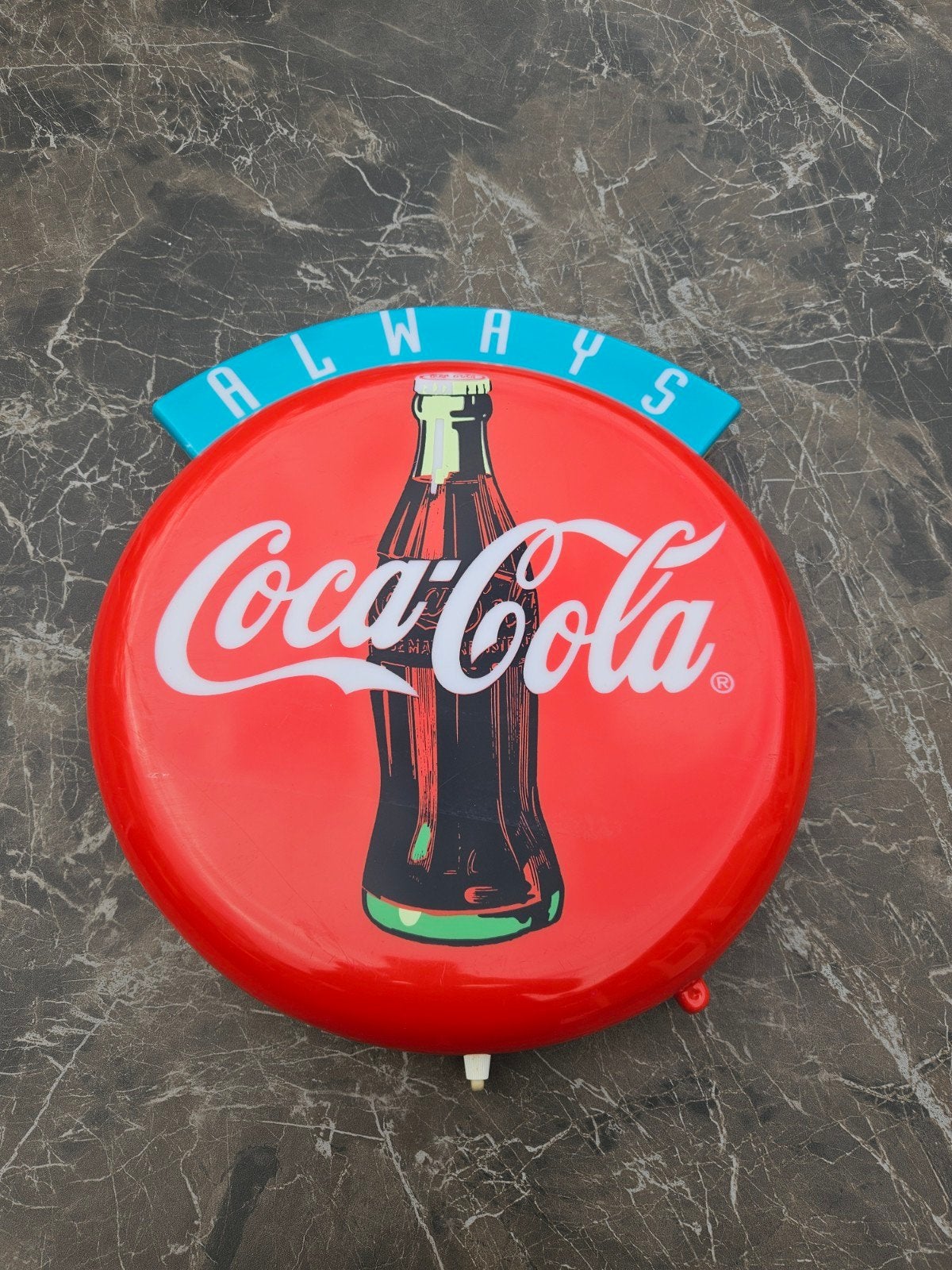 Vintage Coca-Cola Lichtbak - Always Coca-Cola, Ophalen of Verzenden