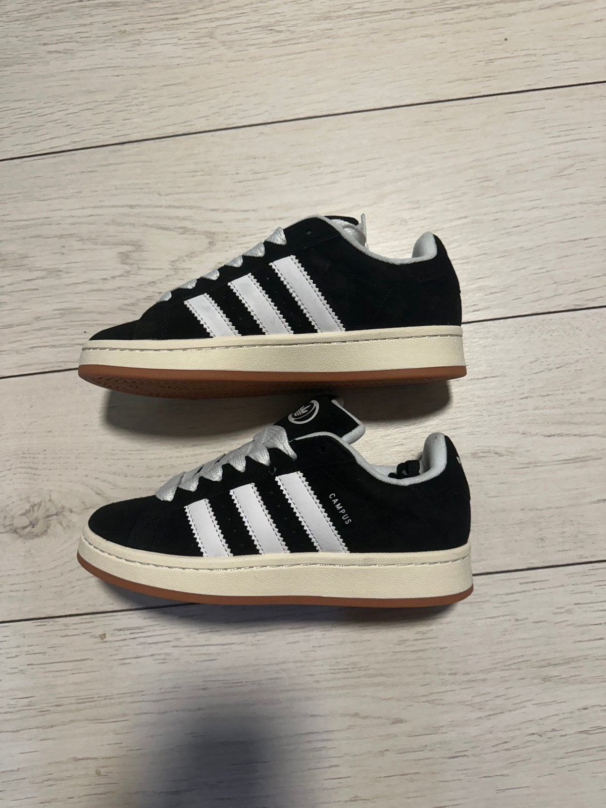 Adidas Campus Black - Size 39,5, Zwart, Ophalen of Verzenden, Sneakers of Gympen, Zo goed als nieuw